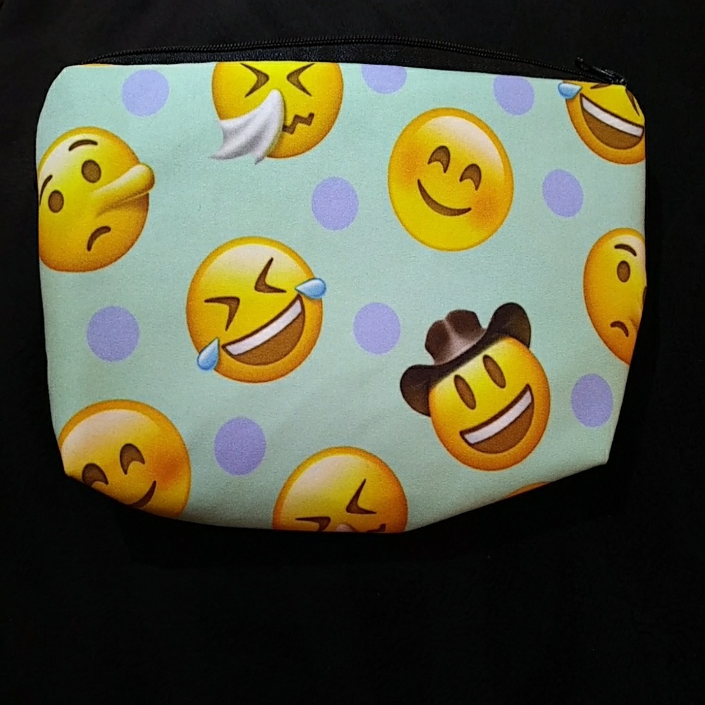 NEW - Cosmetic bag - emoji